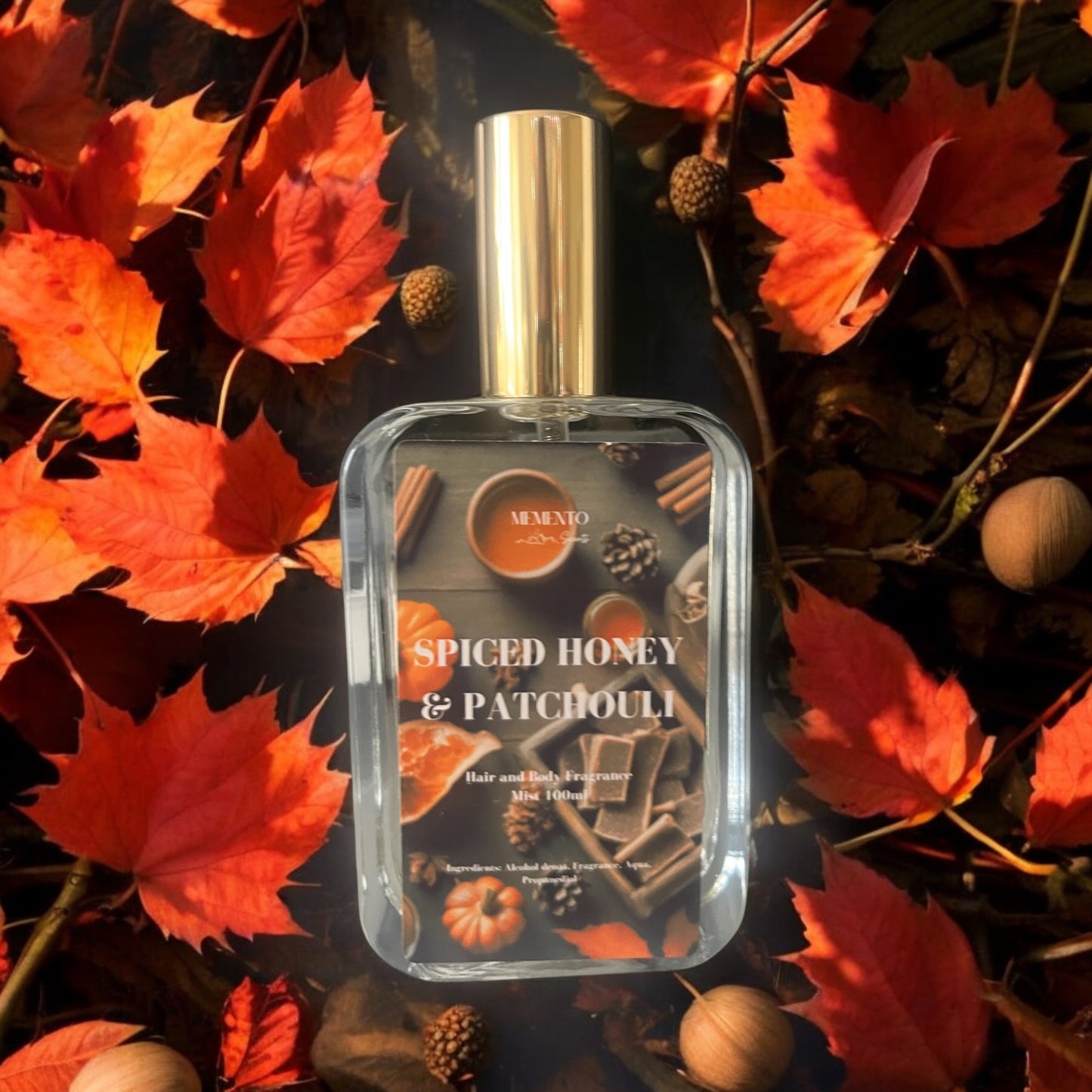 Spiced Honey & Patchouli Hair and Body Fragrance Mist 118ml