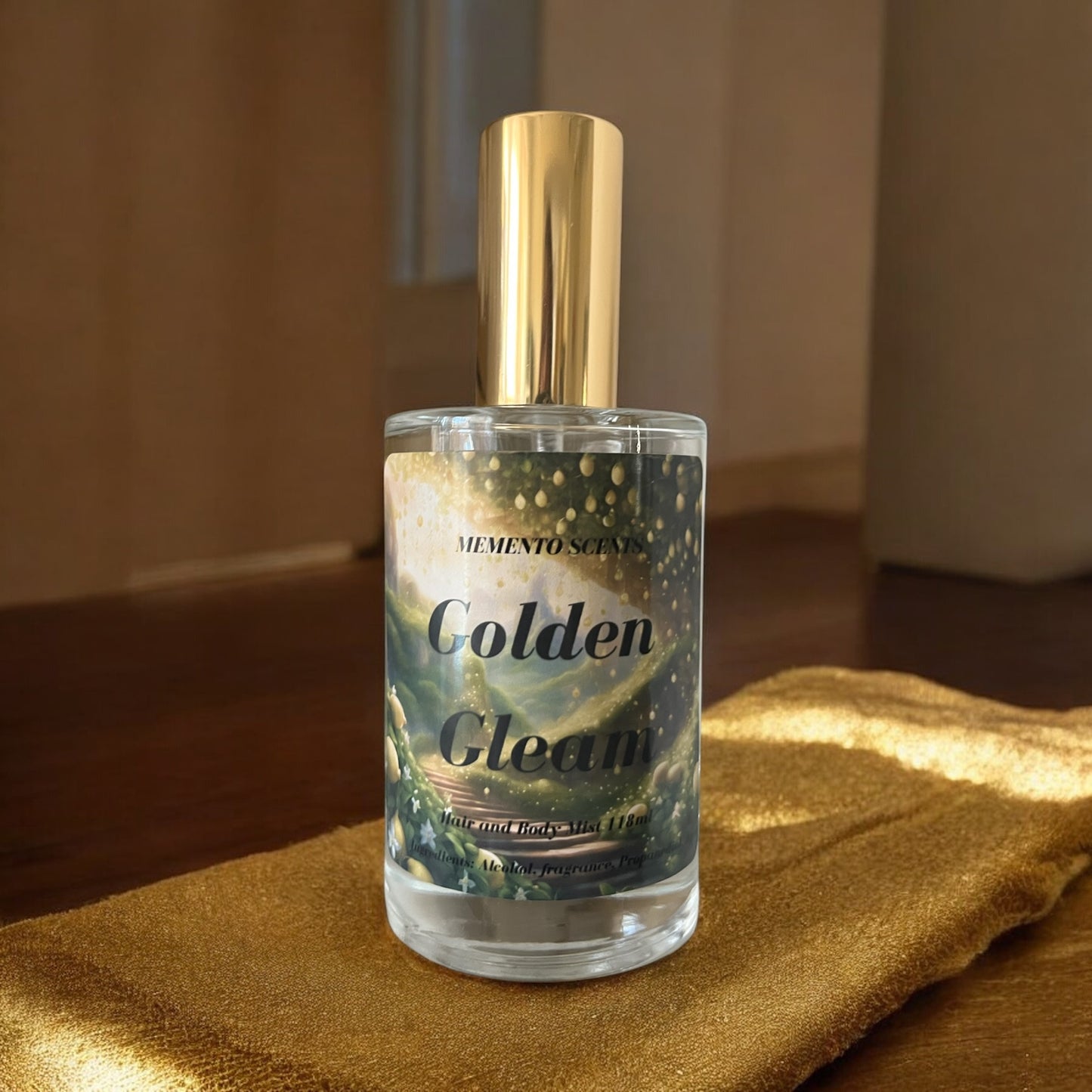 Golden Gleam Hair and Body Mist