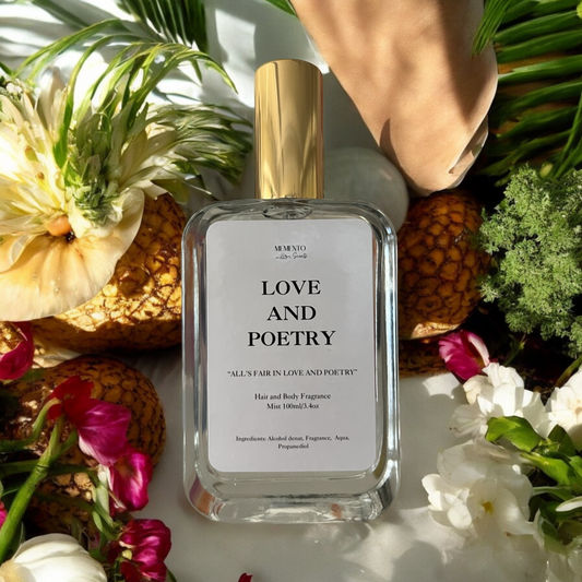 Love and Poetry Hair & Body Fragrance Mist 100ml/3.4oz