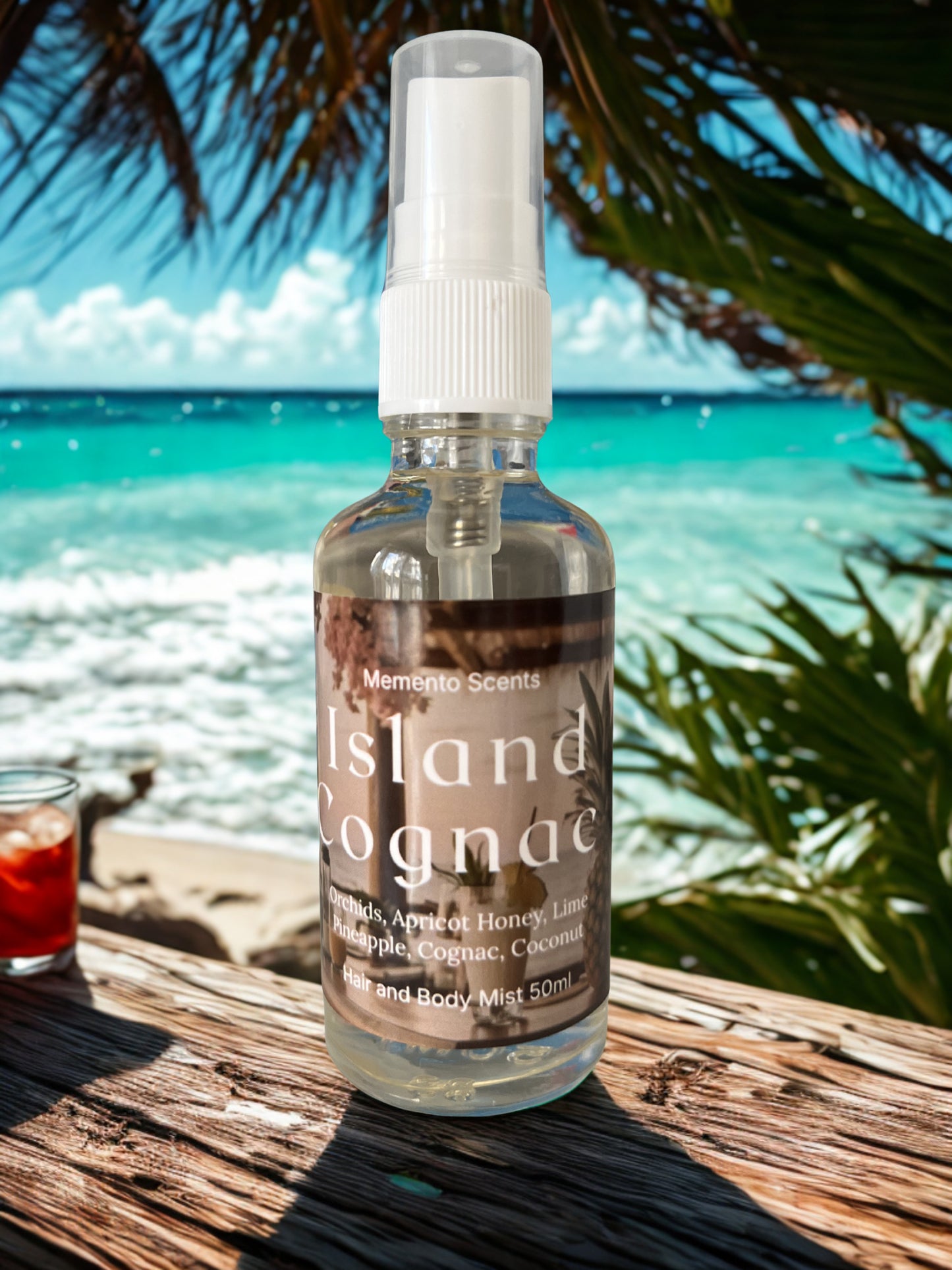 Island Cognac Hair and Body Mist