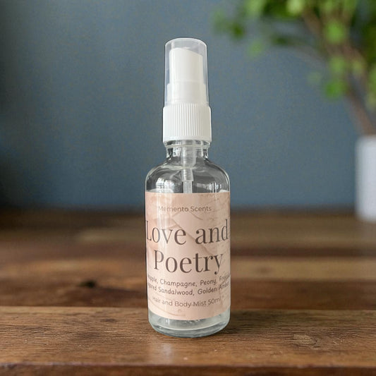 Love and Poetry Hair & Body Mist
