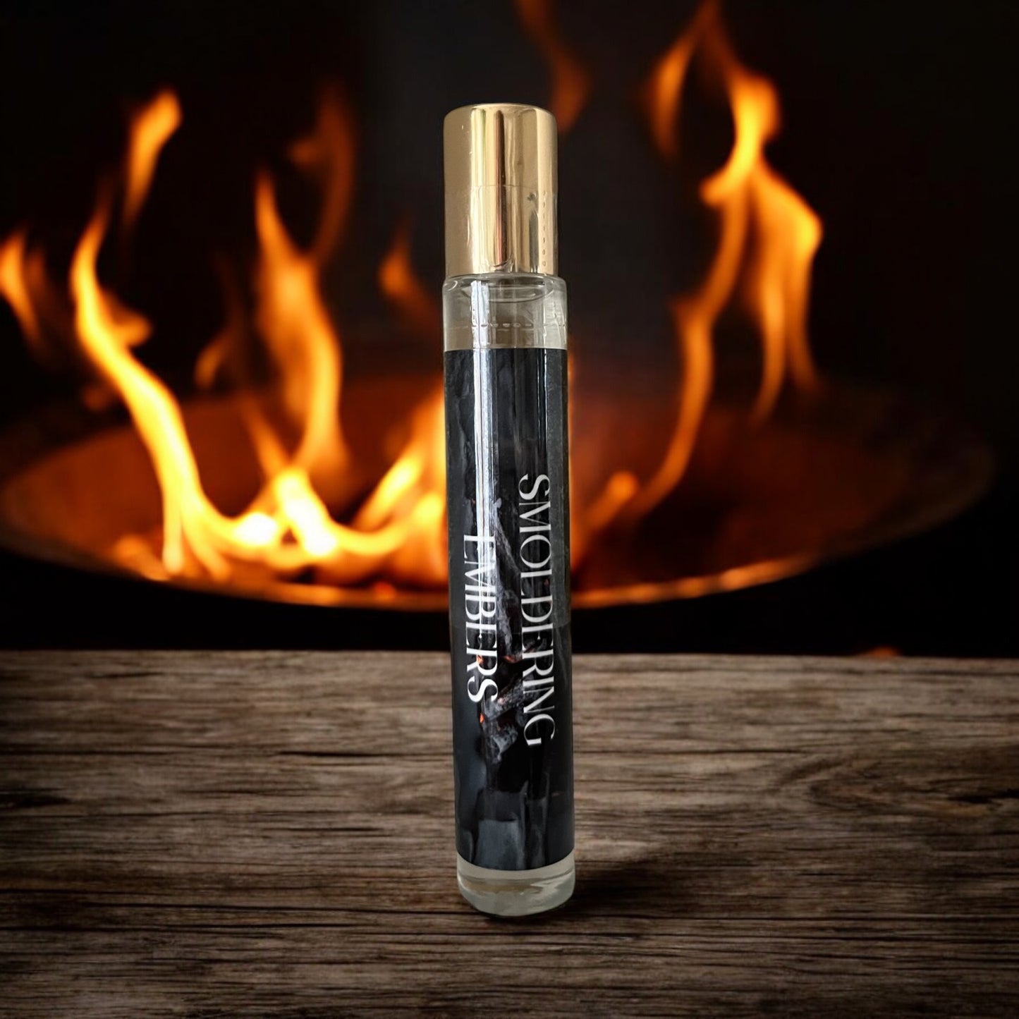 Smoldering Embers Perfume Oil Travel size Rollerball 10ml