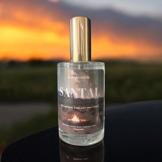 Santal Hair and Body Fragrance Mist 118ml