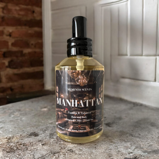 Manhattan Hair and Body Fragrance Mist (Vanilla Tobacco) 100ml