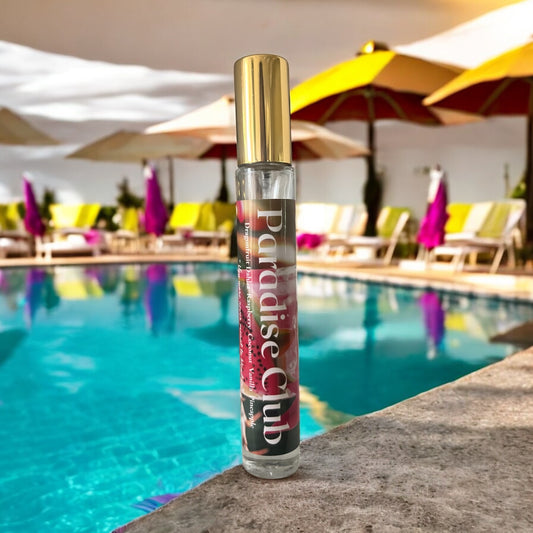 Paradise Club Parfum - tropical fruits, florals and coconut notes