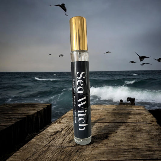 Sea Witch Bottle perfume a moody, aquatic citrus musk